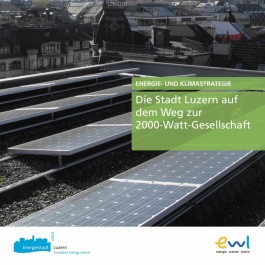 Informations- und Imagebroschüre für Energie Luzern