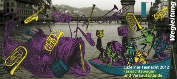 Info-Broschüre für die Luzerner Fasnacht 2012